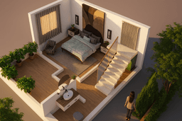 2BHK Modern Elevation thumbnail 2