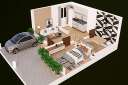 3BHK Comfort Elevation thumbnail 2